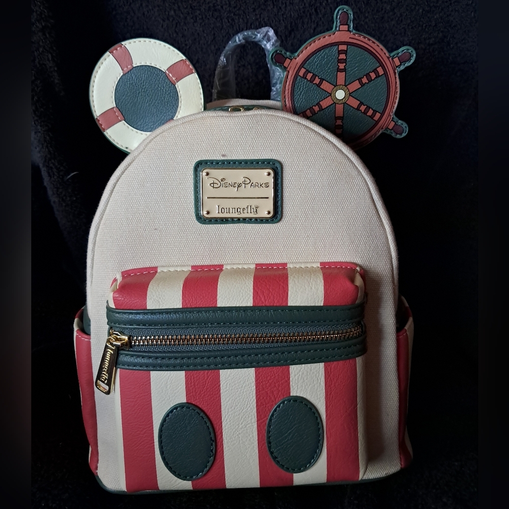 Mickey Main Attraction Jungle Cruise Loungefly Mini Backpack